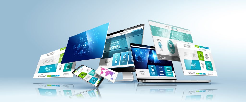 agentie marketing online, agentie ppc, agentie seo, agentie facebook ads, agentie publicitate online . Creare website design. Un site web personalizat pentru un grup de laptopuri, desktop-uri și dispozitive mobile.